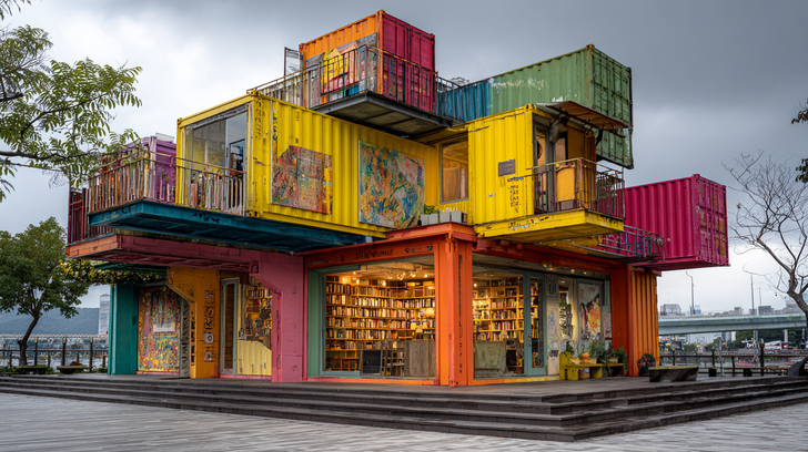 Цивилизация на основе контейнеров: как выйти в следующий техноуклад с помощью морских контейнеров и Майнкрафта